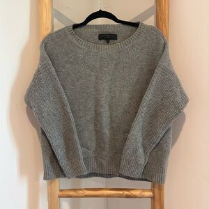 Rag & Bone Heather Gray Crew Neck Sweater